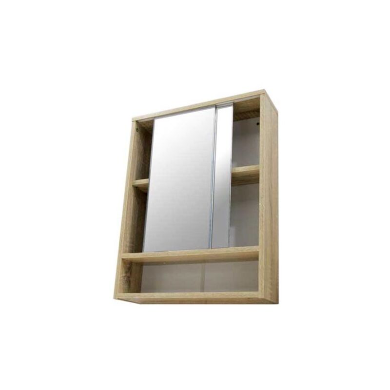 Armadietto per medicinali con specchio e ripiani per bagno, disappannante intelligente, 116,8 x 76,2 cm, montaggio a parete a LED, per bagno, specchio cosmetico, armadietto medicinale con