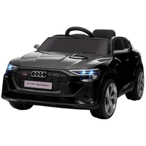 MACCHINA ELETTRICA AUDI PER BAMBINI 12 V CON TELECOMANDO ETÀ 3-5 ANNI NERA