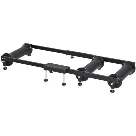 HOMCOM Rullo da Allenamento Biciclette Trainer Pieghevole