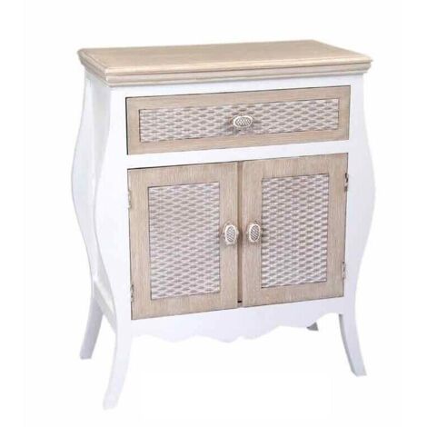 Peri Homeworks Coppia Di Tende All'Uncinetto – 147,3x61 Cm, Bianco, Con Tasca Per Asta, 80% Poliestere 20% Cotone