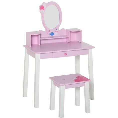 Set scrivania e sgabello BAMBINI beige