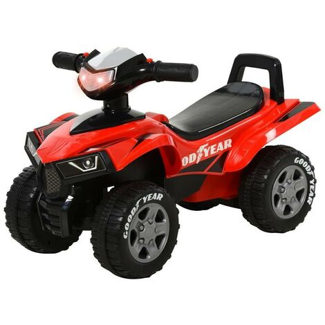 Quad Elettrico per Bambini ATV 1.0 12V con Radiocomando-Rosso