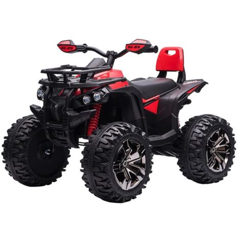 QUAD PER BAMBINI ELETTRICO 12V CON FARI FUNZIONANTI E PEDALE ETÀ 3-5 ANNI
