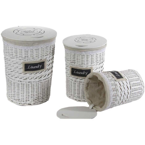 KLIENA HORIZONS Set Sacchi Portabiancheria Per Scarpe - Lavabile In Lavatrice - Con Tendiscarpe E Gancio - Beige Family Pack - 3