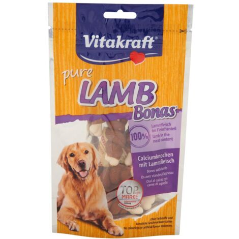 VITAKRAFT LAMB BONAS OSSI AL CALCIO CON CARNE DI AGNELLO 80 G (1/2)