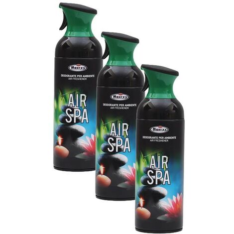 KIT SET 3 PZ MAURY'S DEODORANTE PER AMBIENTI 400 ML AIR SPA