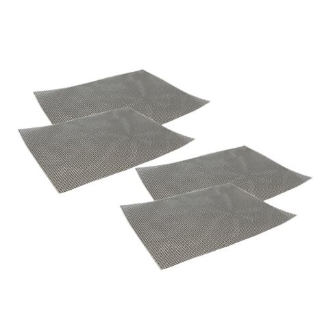 KIT SET 4 PZ MAURY'S GRILL TAPPETINI A RETE BARBECUE ANTIADERENTE 36 X 42 CM OKS (1/4)