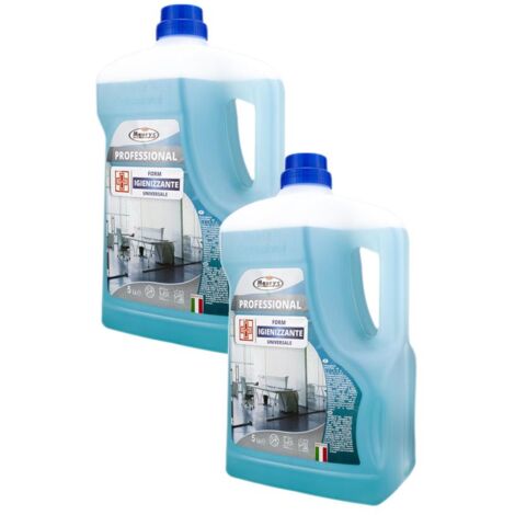 KIT SET 2 PZ MAURY'S PROFESSIONAL 5LT FORM IGIENIZZANTE UNIVERSALE