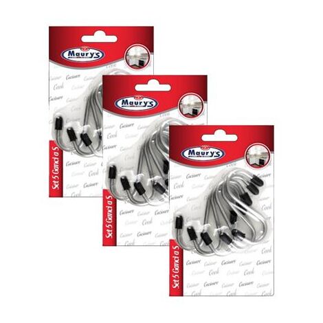 KIT SET 3 PZ MAURY'S GANCI A S 7 CM 5PZ (1/2)