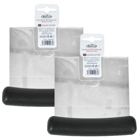 2 Pz Taglia Impasto, Raschietto Cucina in Acciaio Inox