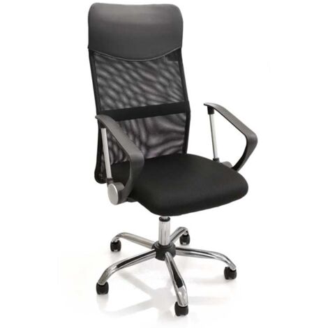 Sedia Ufficio Ergonomica Marsail MSOC10B-EU – Retina, Con Poggiatesta 2D E Braccioli 3D, Supporto Lombare Regolabile, Nero