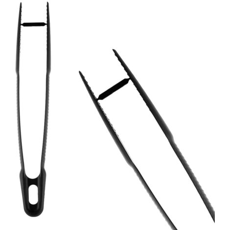 MAURY'S PINZA PER CUCINARE REALIZZATA IN NYLON IN COLORE NERO (1/4)