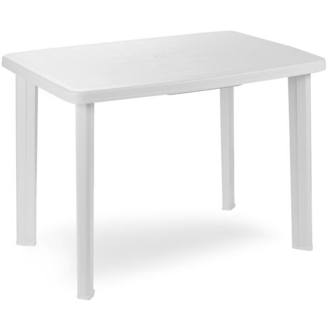 MAURY'S TAVOLO FARETTO DA ESTERNO 101 X 68 X H72 CM BIANCO