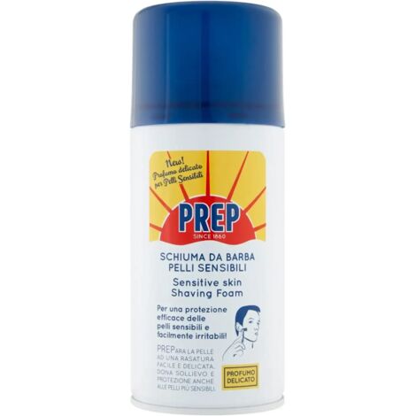 Prep Schiuma da Barba Sensitive Viso Pelle Sensibile Uomo - 300 ml