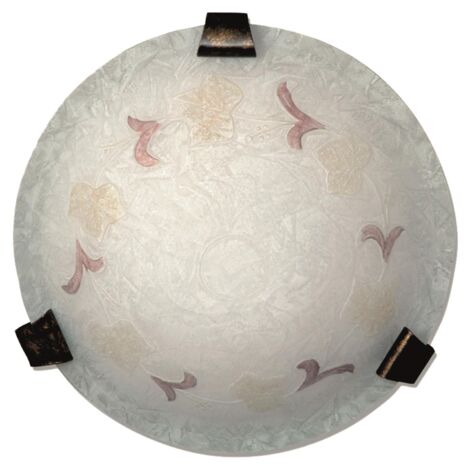 AMBRA LAMPADA PLAFONIERA DA SOFFITTO E27 1 LUCE 30CM