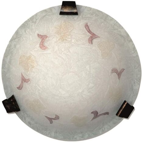 AMBRA LAMPADA PLAFONIERA DA SOFFITTO E27 1 LUCE 30CM