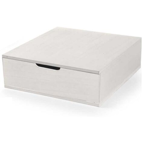 MAURY'S CASSETTO ORGANIZER IN LEGNO CON DIVISORI PER OGGETTI PRODOTTO 32P X 29L X 10H CM BIANCO