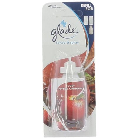 GLADE SENSE/SPRAY RICARICA 18ML FRAGRANZA APPLE E CINNAMON