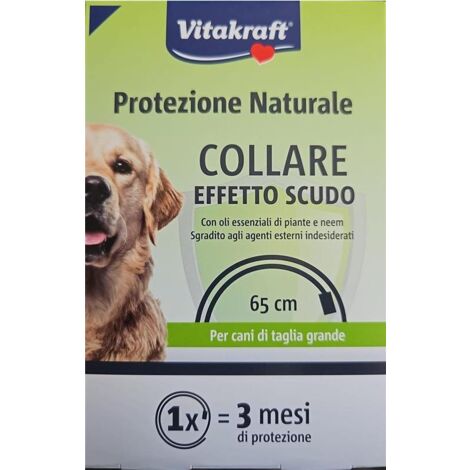 VITAKRAFT COLLARE ANTIPARASSITARIO EFFETTO SCUDO PER CANI DI TAGLIA GRANDE SUPERIORE AI 25 KG