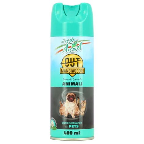 MAURY'S DEODORANTE AMBIENTE PER ODORI ANIMALI MENTA E GELSOMINO BIANCO 400ML