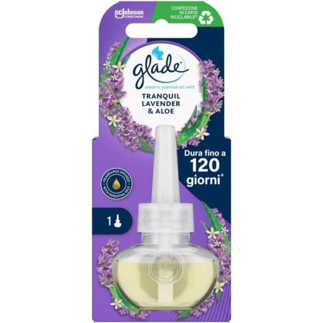 SET 3 GLADE DEODORANTE PER AMBIENTE RICARICA 20 ML LAVANDA E ALOE (1/2)
