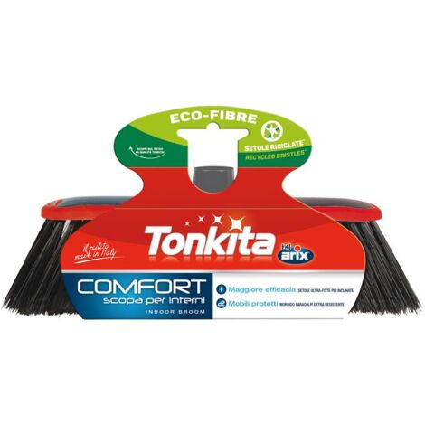Scopa Professionale Tonkita Eco - Per Interni Ed Esterni, Materiali Riciclati - Foto 7
