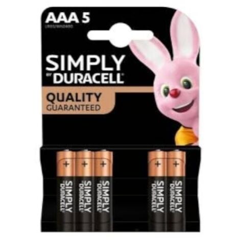 PILA MINI STILO AAA SIMPLY DURACELL