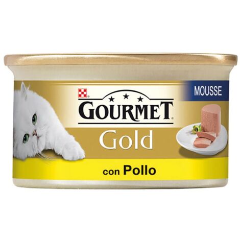 Chollo Pack x96 latas Gourmet Purina Gold Mousse de sabores variados