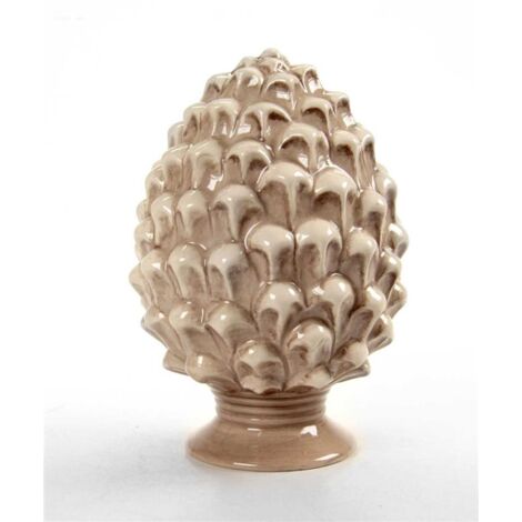 PIGNA COLORE ANTICATO IN CERAMICA IDEA ARREDO 14X14X22 CM DA TAVOLO ARTIGIANI D'ORIENTE OKX (1/2)