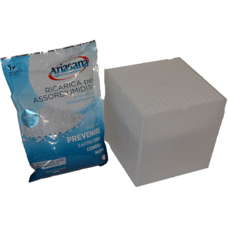 ARIASANA KIT MINI DEUMIDIFICATORE 1 RICARICA TAB INCLUSA