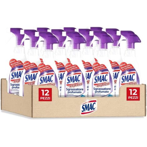 SMAC SET DI 12 SGRASSATORE PROFUMATO ALLA LAVANDA SPRAY 650 ML (1/5)