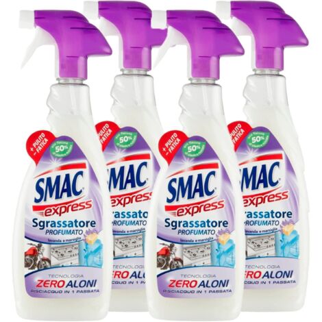 SMAC SGRASSATORE MULTIPACK DA 4 PZ PROFUMATO ALLA LAVANDA SPRAY 650 ML (1/5)