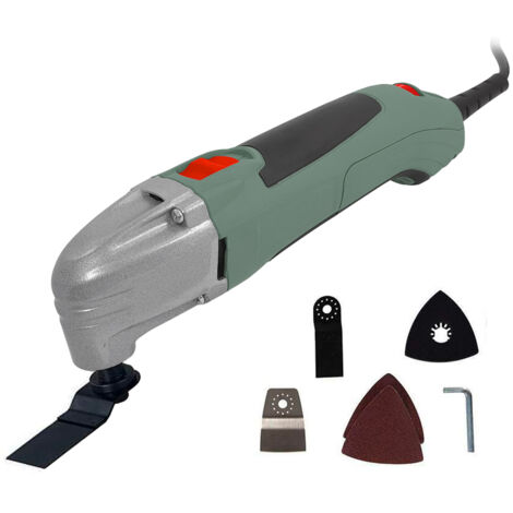 UTENSILE MULTIFUNZIONE 300W CON SET DI 9 ACCESSORI 12000-25000 ORBITE/MIN - TRA HIGH-TECH