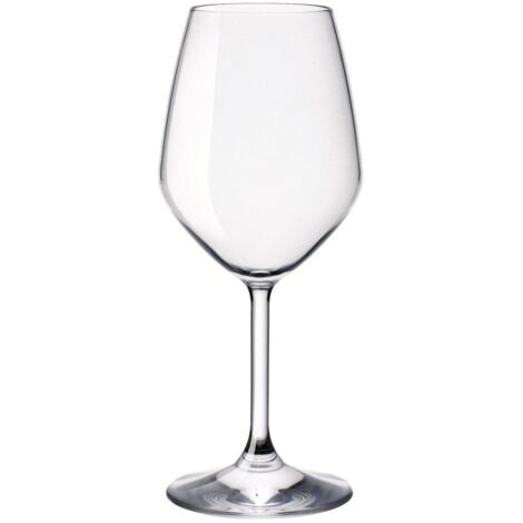 RESTAURANT CALICI PER VINO BIANCO IN SET DA 2 PEZZI REASLIZZSTI IN VETRO (1/4)