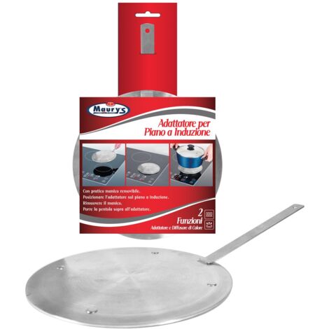 MAURY'S ADATTATORE PER PIANO A INDUZIONE E DIFFUSORE DI CALORE 24 CM