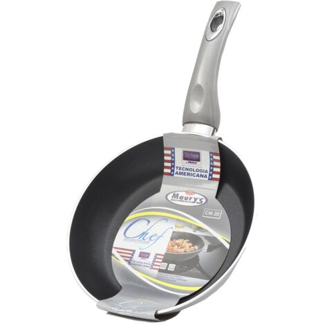 MAURY'S CHEF INDUCTION PADELLA 20 CM ANTIADERENTE CON FONDO IN TECNOLOGIA XYLAN (1/5)