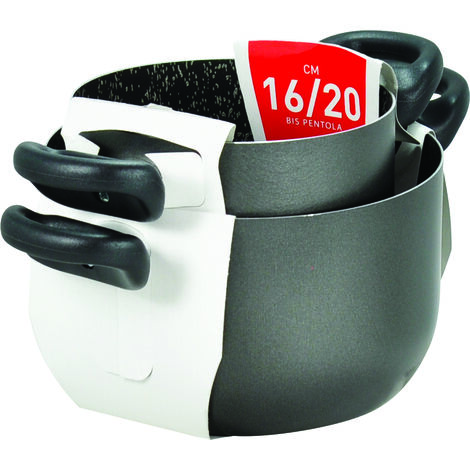 MAURY'S JULIEN SET BIS DI PENTOLE 16 + 20 CM ANTIADERENTI