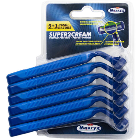 MAURY'S LAMETTE SUPER 2 CREAM MONOUSO 5+1 UOMO (1/4)
