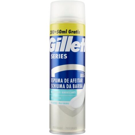GILLETTE SERIES SCHIUMA DA BARBA CON EUCALIPTO LUBRIFICA LA PELLE CONTRO LE IRRITAZIONI 250 ML (1/4)
