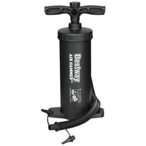 Bestway gonfiatore sgonfiatore a pavimento a mano 62086 per piscina materassino