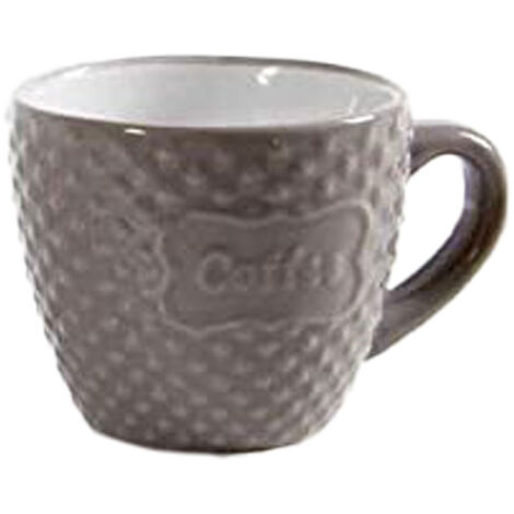 SET 6 TAZZINE CAFFÈ SENZA PIATTINO 100CC