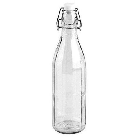 Nakpunar Bottiglia Sferica In Vetro Con Tappo In Sughero – 8.5 Oz (250 Ml) – Contenitore Per Liquori, Oli, Spezie E Decorazioni