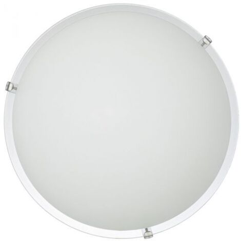 PLAFONIERA DYLAN 30 1XE27 LASTRA BIANCO LUCIDO 5 PZ