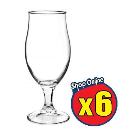 KIT BORMIOLI EXECUTIVE 6 CALICI DA BIRRA DA 520 ML H 22 CM (1/4)