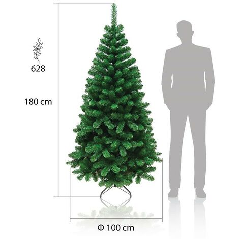 Il numero 1 del risparmio-MAURY'S ORTISEI ALBERO DI NATALE DI COLORE VERDE  210 CM