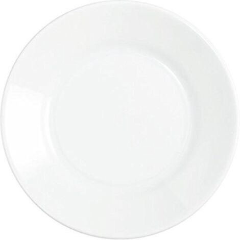 TIVOLI PIATTO PIANO 23,5CM BIANCO