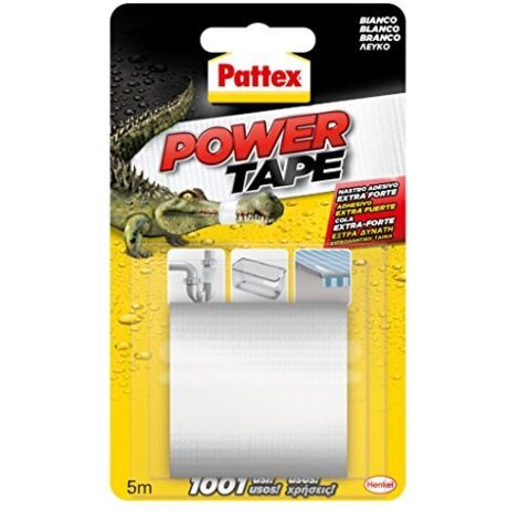 Nastro adesivo Henkel Power Tape 50 mm x 5 m Blister bianco