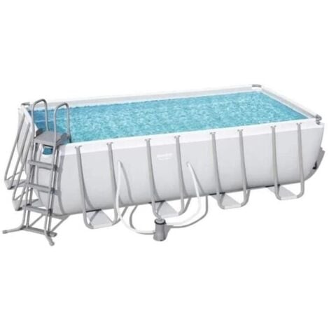 Piscina fuori terra Bestway 56670 Rettangolare Power Steel 488x244x122 cm
