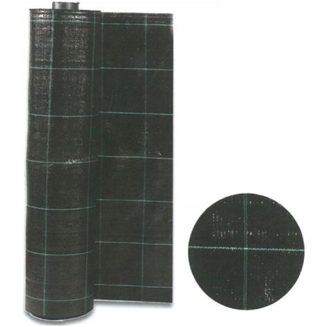 BRIXO TELO PACCIAMATURA 100 X H 2,10 MT NERO ANTI ERBACCIA