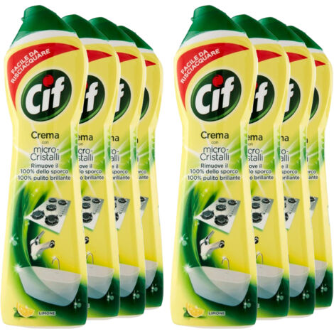 SET 8 CONFEZIONI DI CIF CREMA DA 500 ML LIMONE (1/5)